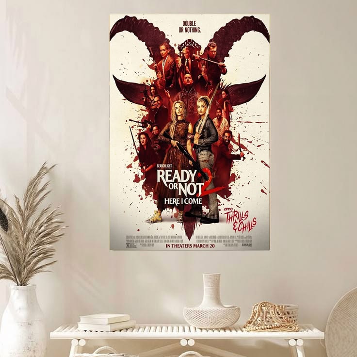 Ready Or Not 2 Movie 2026 Samara Weaving Poster Unframed Size 24''x36''