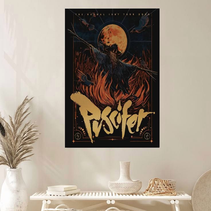 Puscifer The Normal Isn't Tour 2026 Poster Unframed Size 24''x36''
