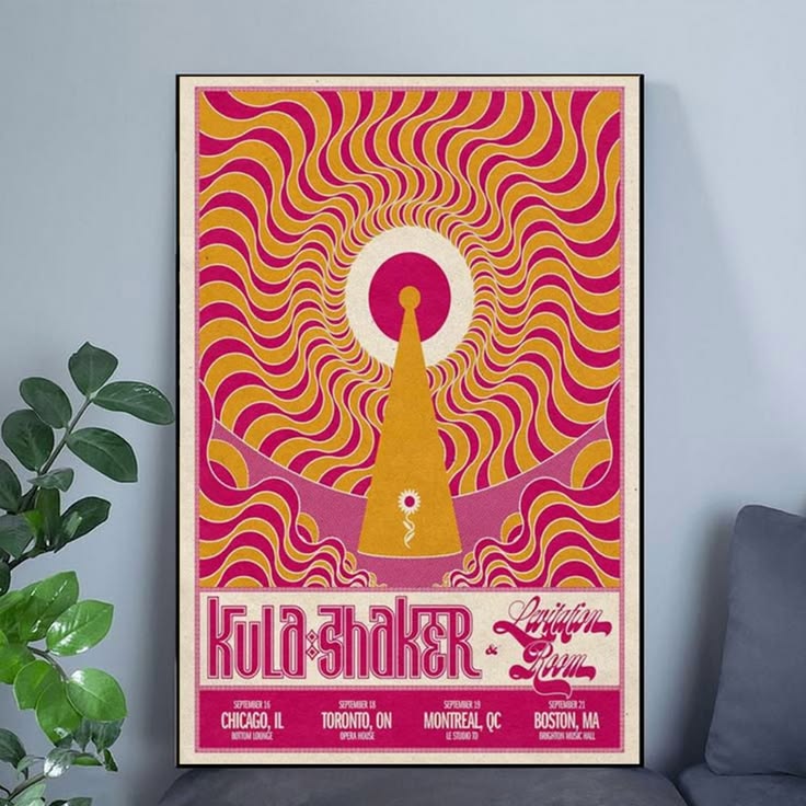 Levitation Room Tour September 2025 Poster Unframed Size 24''x36''
