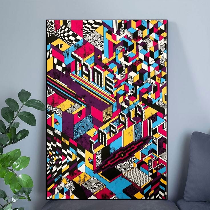 TAME IMPALA Concert Poster Unframed Size 24''x36''