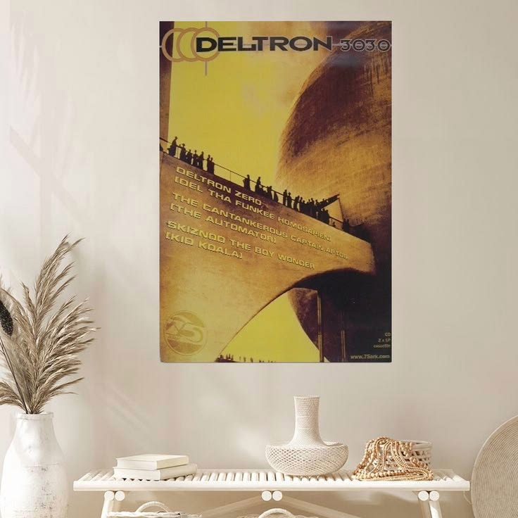 Deltron 3030 Poster Del Del! Kid Koala The Automator Poster Unframed Size 24''x36''