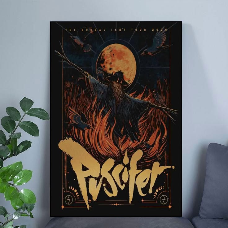 Puscifer The Normal Isn't Tour 2026 Poster Unframed Size 24''x36''