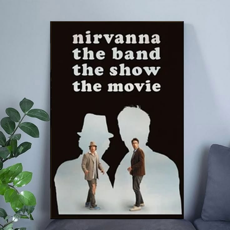 Nirvana The Band The Show The Movie Poster Unframed Size 24''x36''
