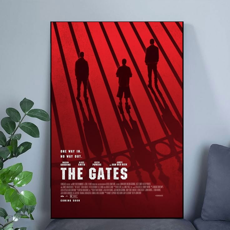 The Gates Movie Poster 2026 John Burr Poster Unframed Size 24''x36''