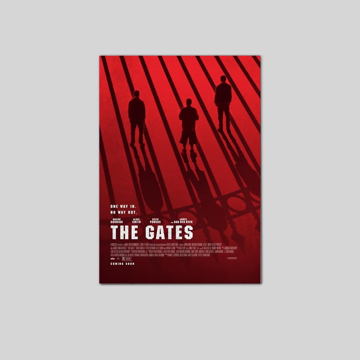 The Gates Movie Poster 2026 John Burr Poster Unframed Size 24''x36''