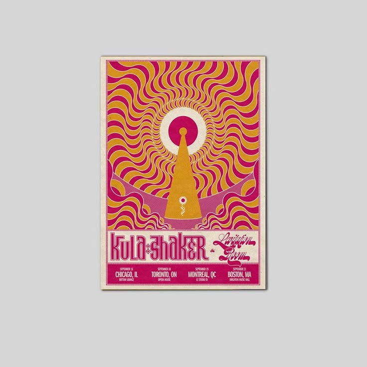 Levitation Room Tour September 2025 Poster Unframed Size 24''x36''