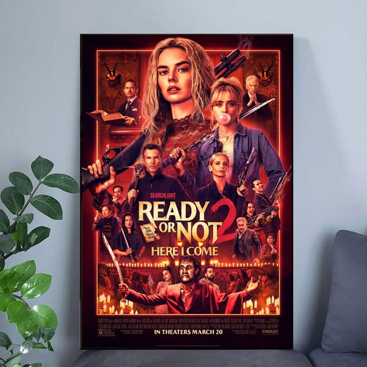 2026 Ready Or Not 2 Movie Poster Unframed Size 24''x36''