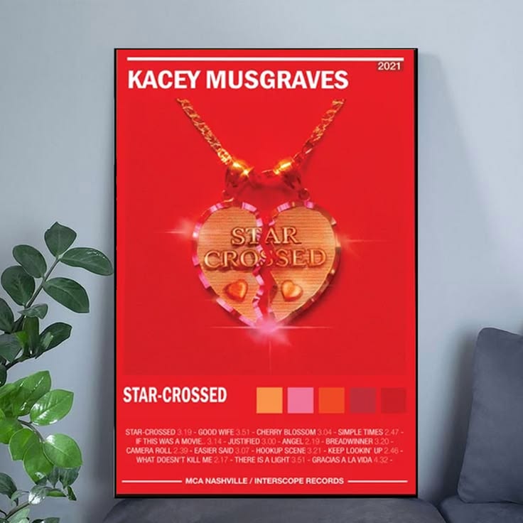 Kacey Musgrave Poster Kacey Musgrave Album Poster Unframed Size 24''x36''