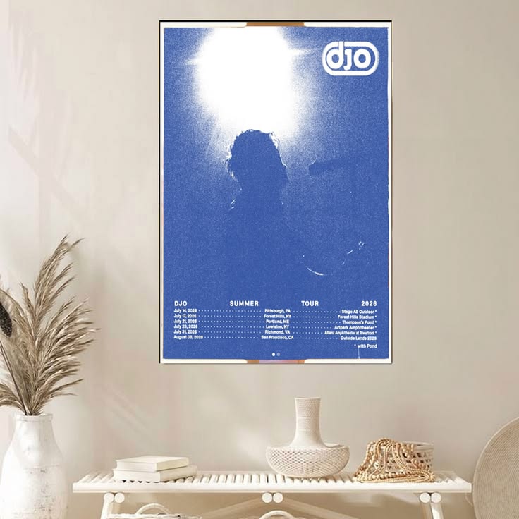 Djo Summer tour 2026 Poster Unframed Size 24''x36''