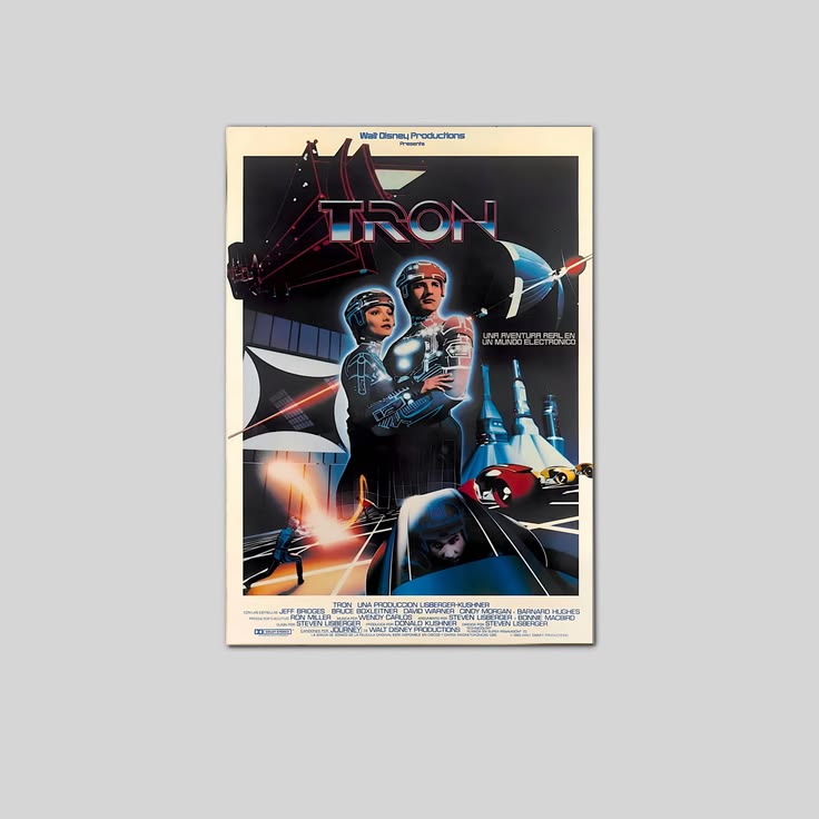 Tron Movie Poster Modern Wall Art Minimalist Home Decor Living Room Poster Unframed Size 24''x36''