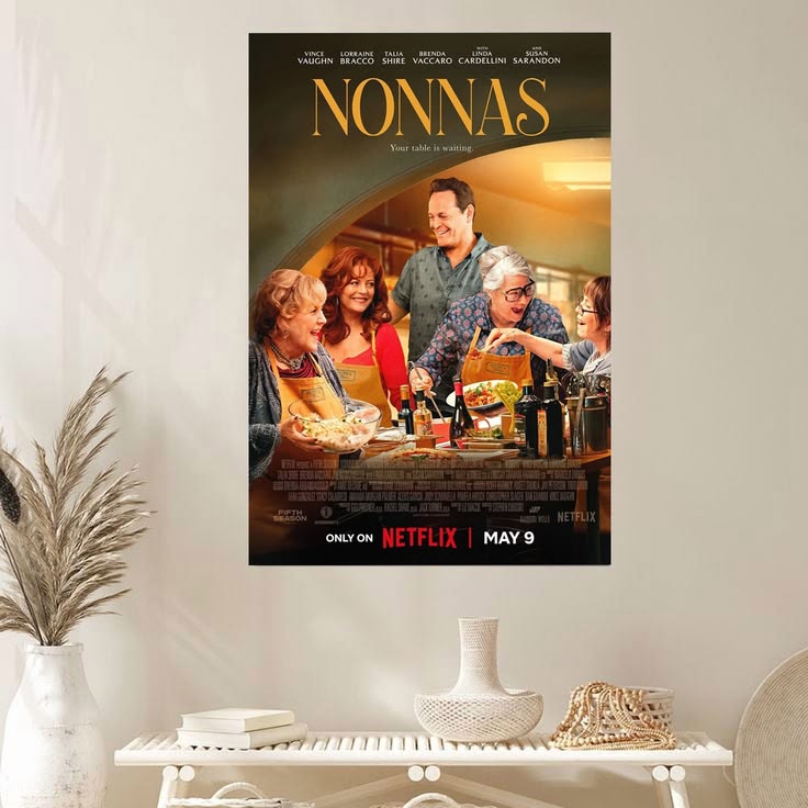 Nonnas 2026 Comedy Drama Movie Poster Unframed Size 24''x36''