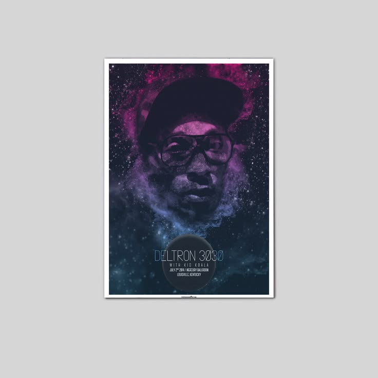 Deltron 3030 Gig Poster Unframed Size 24''x36''