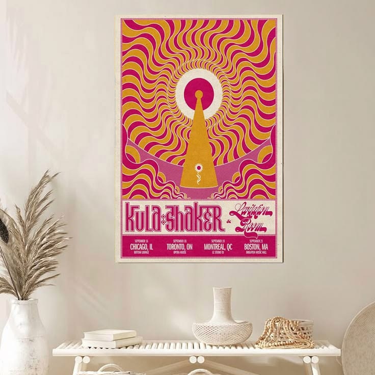 Levitation Room Tour September 2025 Poster Unframed Size 24''x36''