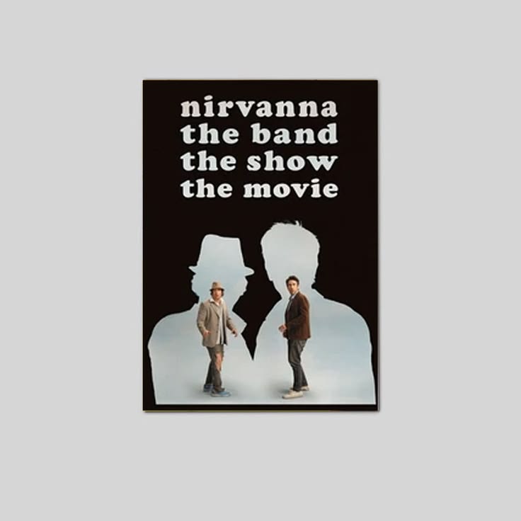 Nirvana The Band The Show The Movie Poster Unframed Size 24''x36''