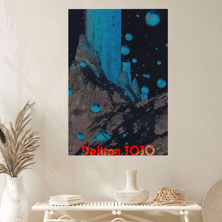 Music Poster - Deltron 3030 Poster Unframed Size 24''x36''