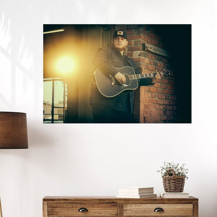 Luke Combs Home Decor Music Poster Unframed Size 24''x36''