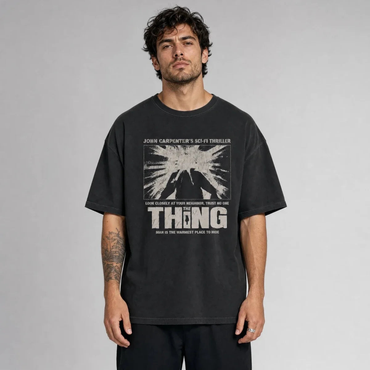 Trust No One Tee – Sci-Fi Horror Shirt